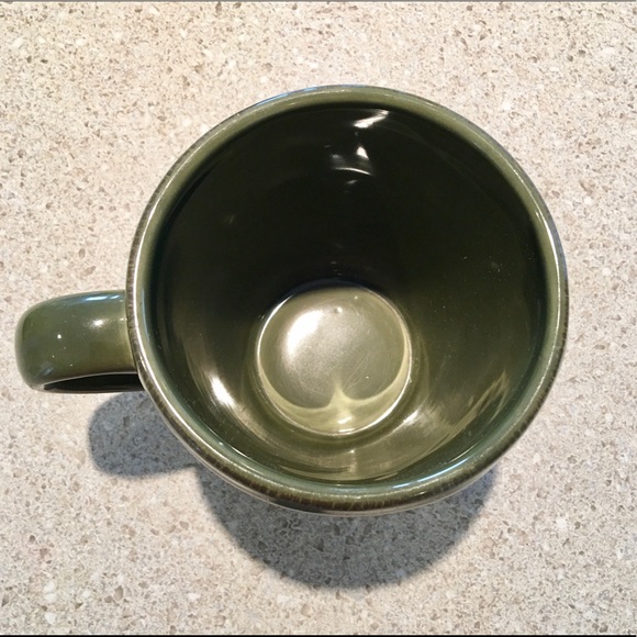 Canterbury Potteries Olive Green Twin Pack Mugs - Picture 4 of 6